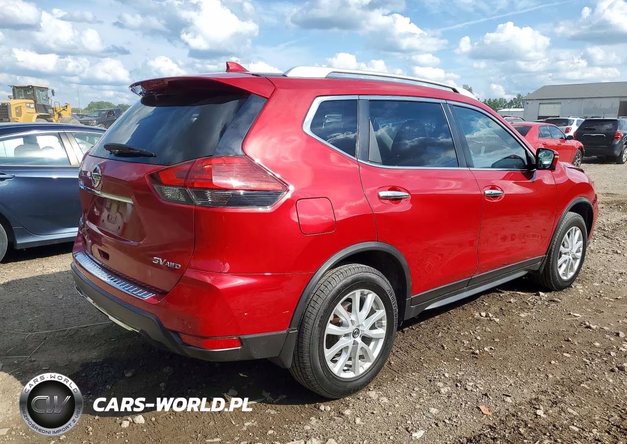 2017 Nissan Rogue Sv VIN:JN8AT2MV8HW284553 - 3
