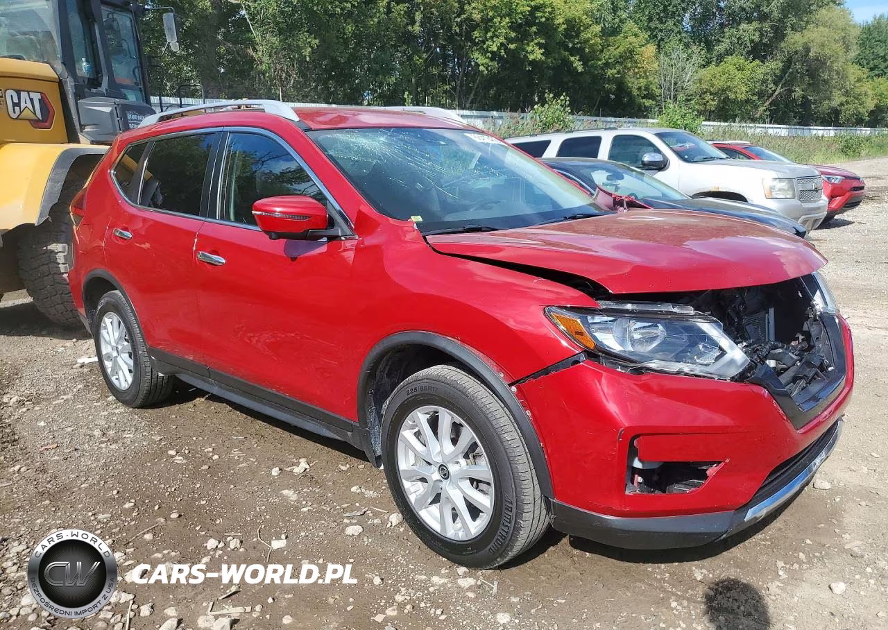 2017 Nissan Rogue Sv VIN:JN8AT2MV8HW284553 - 4