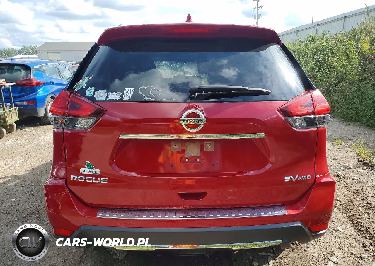 2017 Nissan Rogue Sv VIN:JN8AT2MV8HW284553 - 6