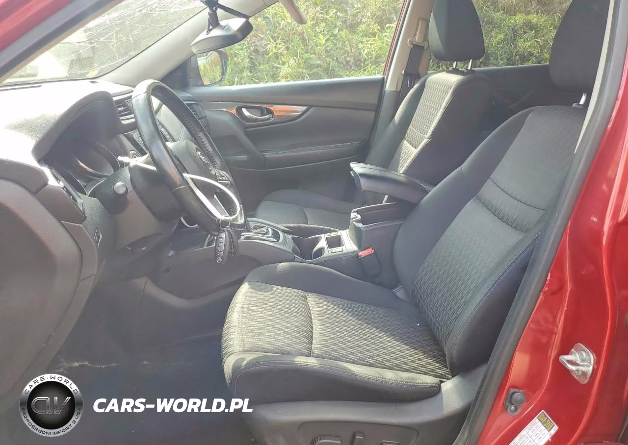 2017 Nissan Rogue Sv VIN:JN8AT2MV8HW284553 - 7