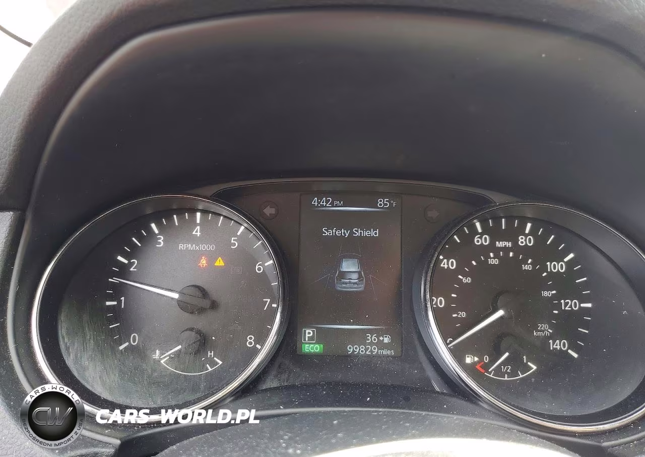 2017 Nissan Rogue Sv VIN:JN8AT2MV8HW284553 - 9
