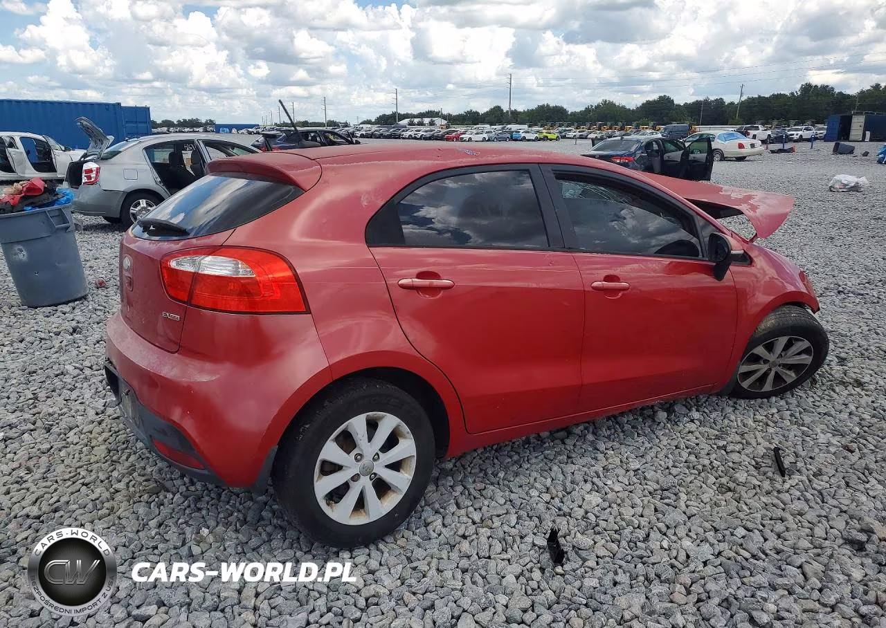 2013 Kia Rio 5-Door Ex VIN:KNADN5A37D6231065 - 3