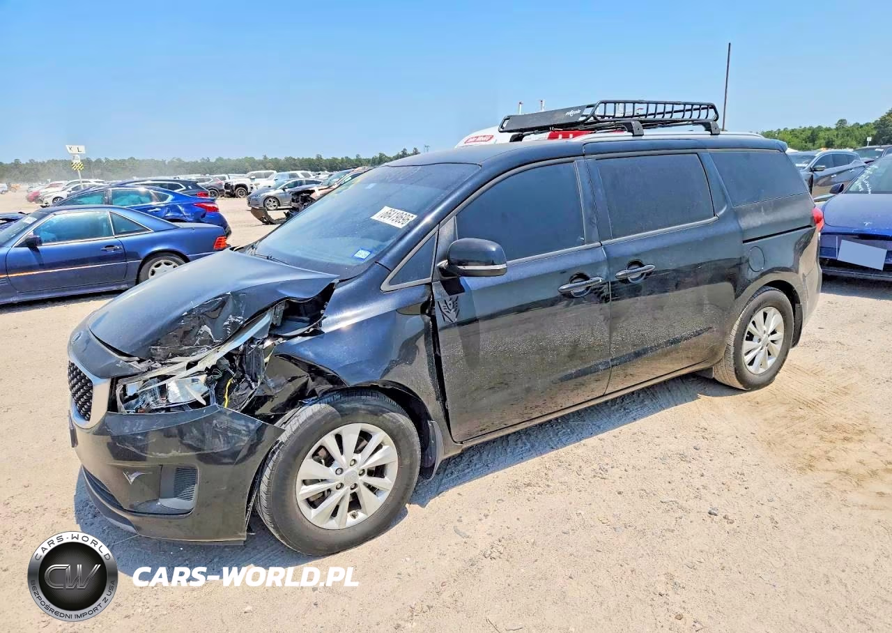 2016 Kia Sedona Lx VIN:KNDMB5C12G6196110 - 1