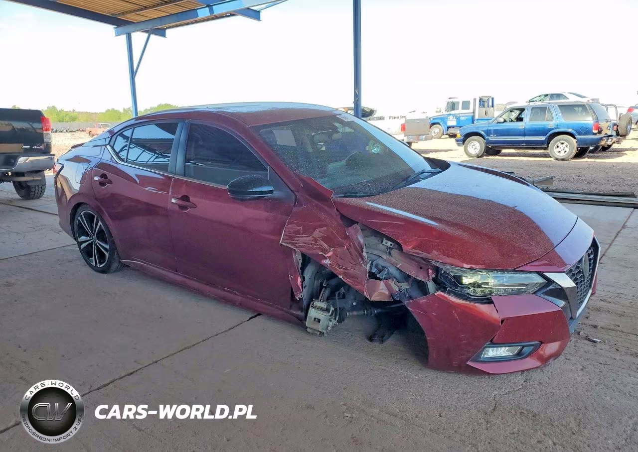 2020 Nissan Sentra Sr VIN:3N1AB8DV7LY301459 - 4
