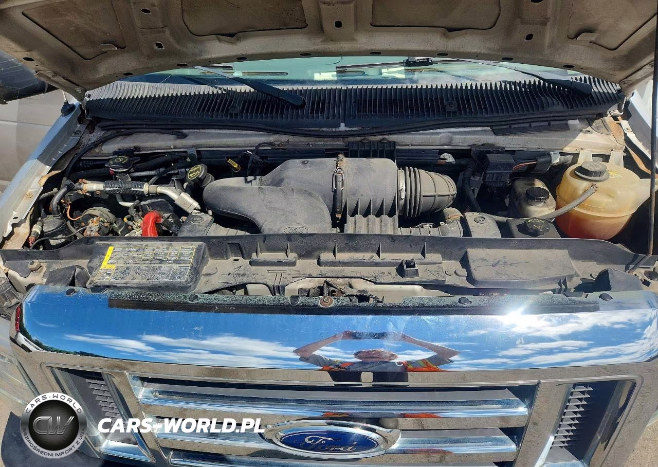 2008 Ford Econoline E150 Wagon VIN:1FMNE11W88DB05112 - 12