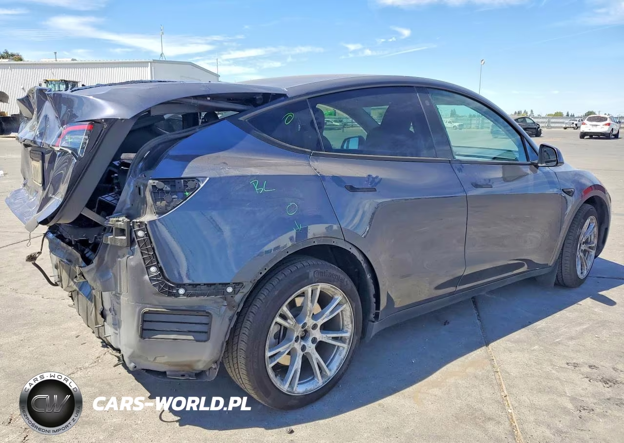 2023 Tesla Model Y VIN:7SAYGAEE0PF738551 - 3