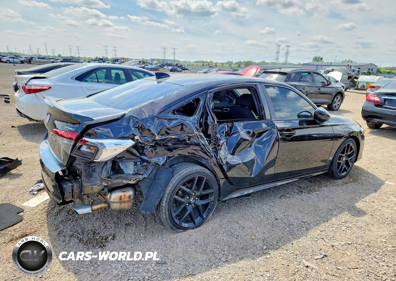 2022 Honda Civic Sport VIN:2HGFE2F58NH515021 - 3