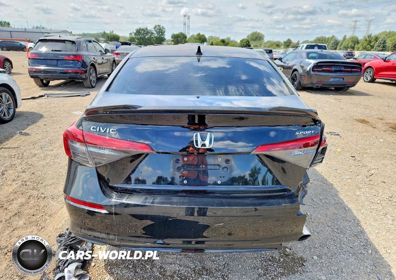 2022 Honda Civic Sport VIN:2HGFE2F58NH515021 - 6