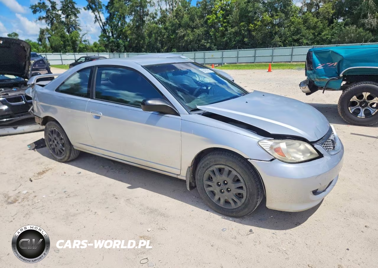 2004 Honda Civic Lx VIN:1HGEM22574L063536 - 4
