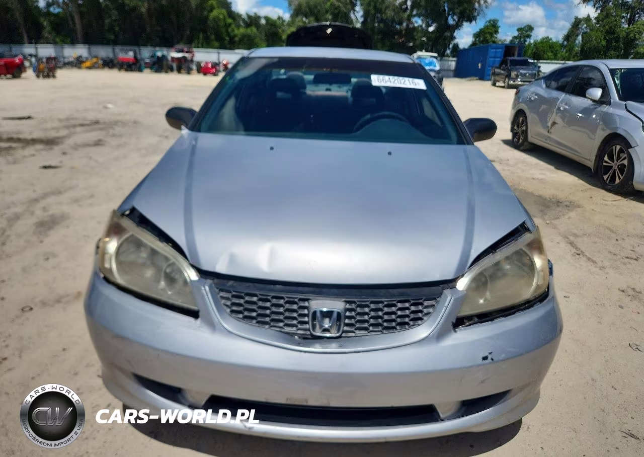 2004 Honda Civic Lx VIN:1HGEM22574L063536 - 5