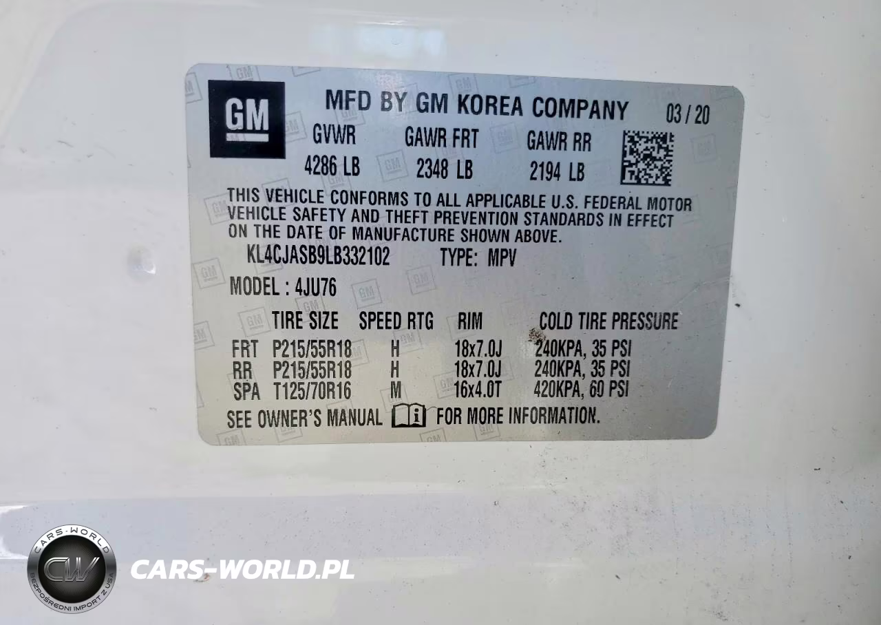 2020 Buick Encore Preferred VIN:KL4CJASB9LB332102 - 14