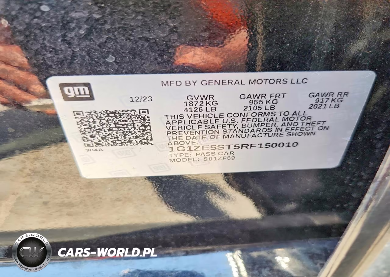2024 Chevrolet Malibu Premier VIN:1G1ZE5ST5RF150010 - 12