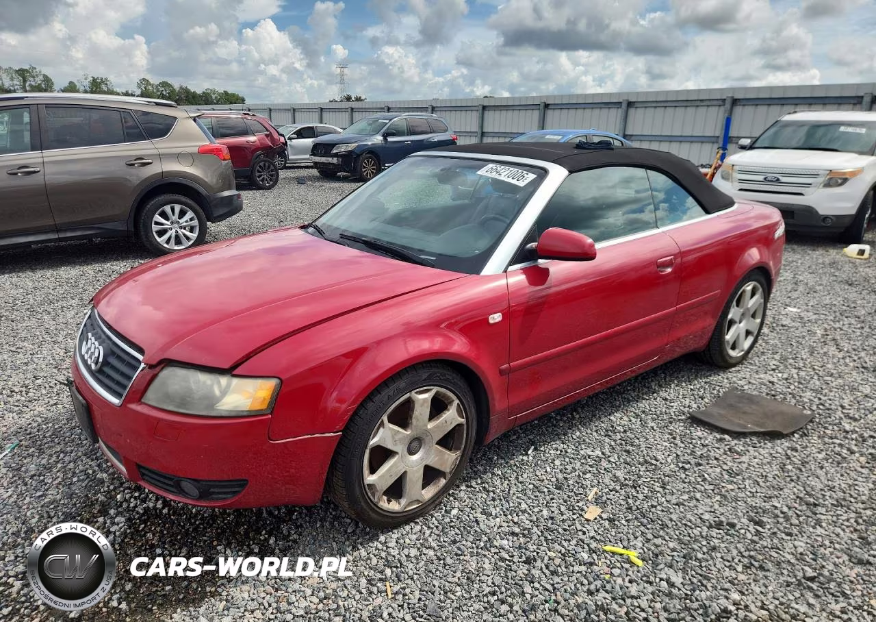 2003 Audi A4 3.0 Cabriolet