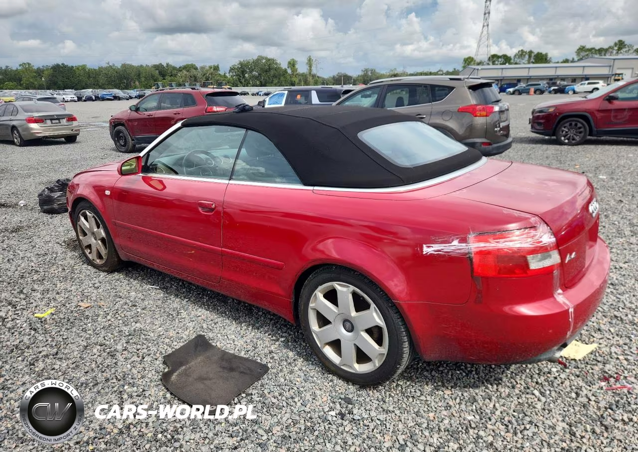 2003 Audi A4 3.0 Cabriolet VIN:WAUAT48H93K014773 - 2