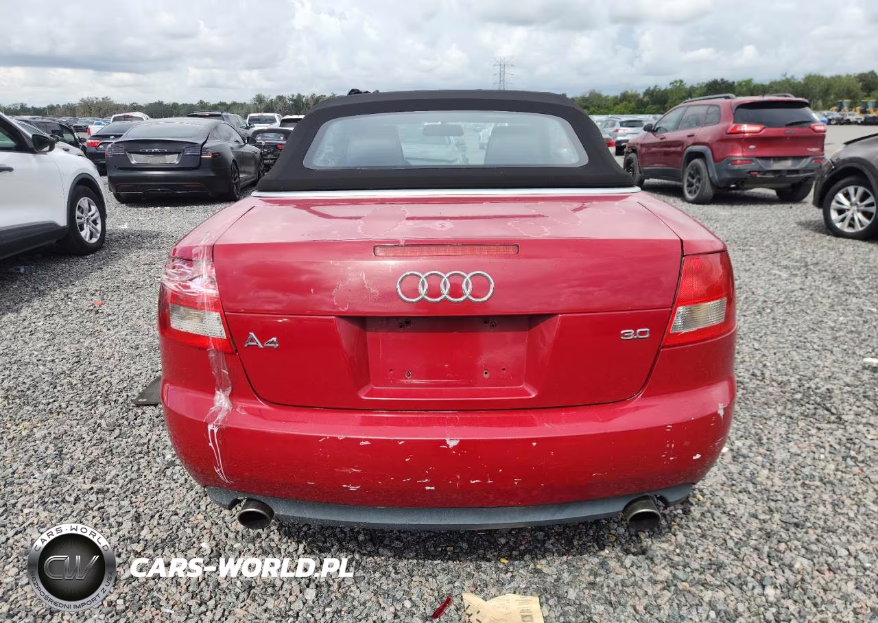 2003 Audi A4 3.0 Cabriolet VIN:WAUAT48H93K014773 - 6
