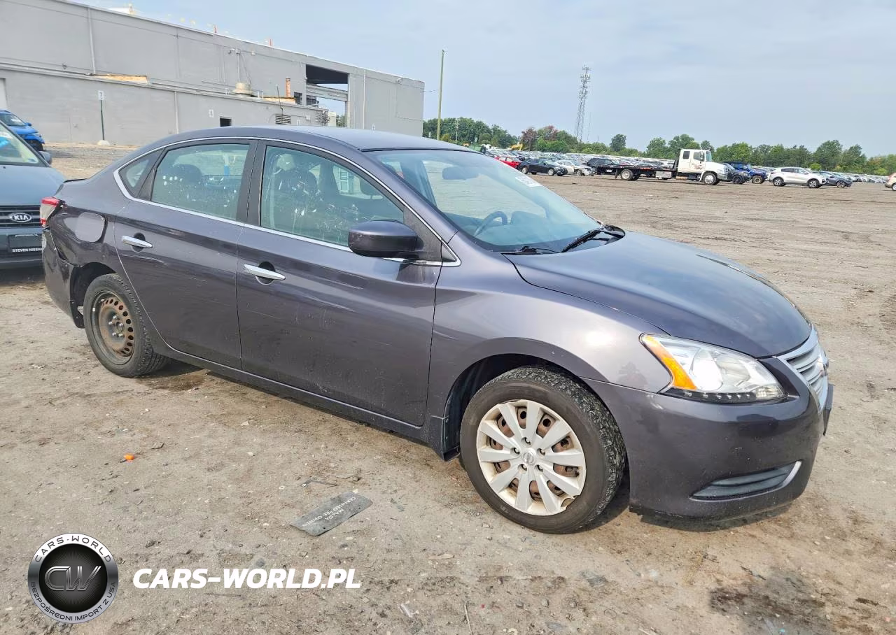 2014 Nissan Sentra Sv VIN:3N1AB7AP6EL671723 - 4