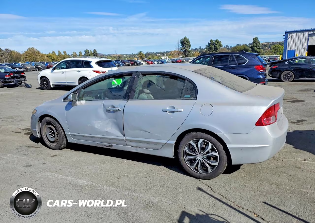 2007 Honda Civic Lx VIN:1HGFA15527L130177 - 2