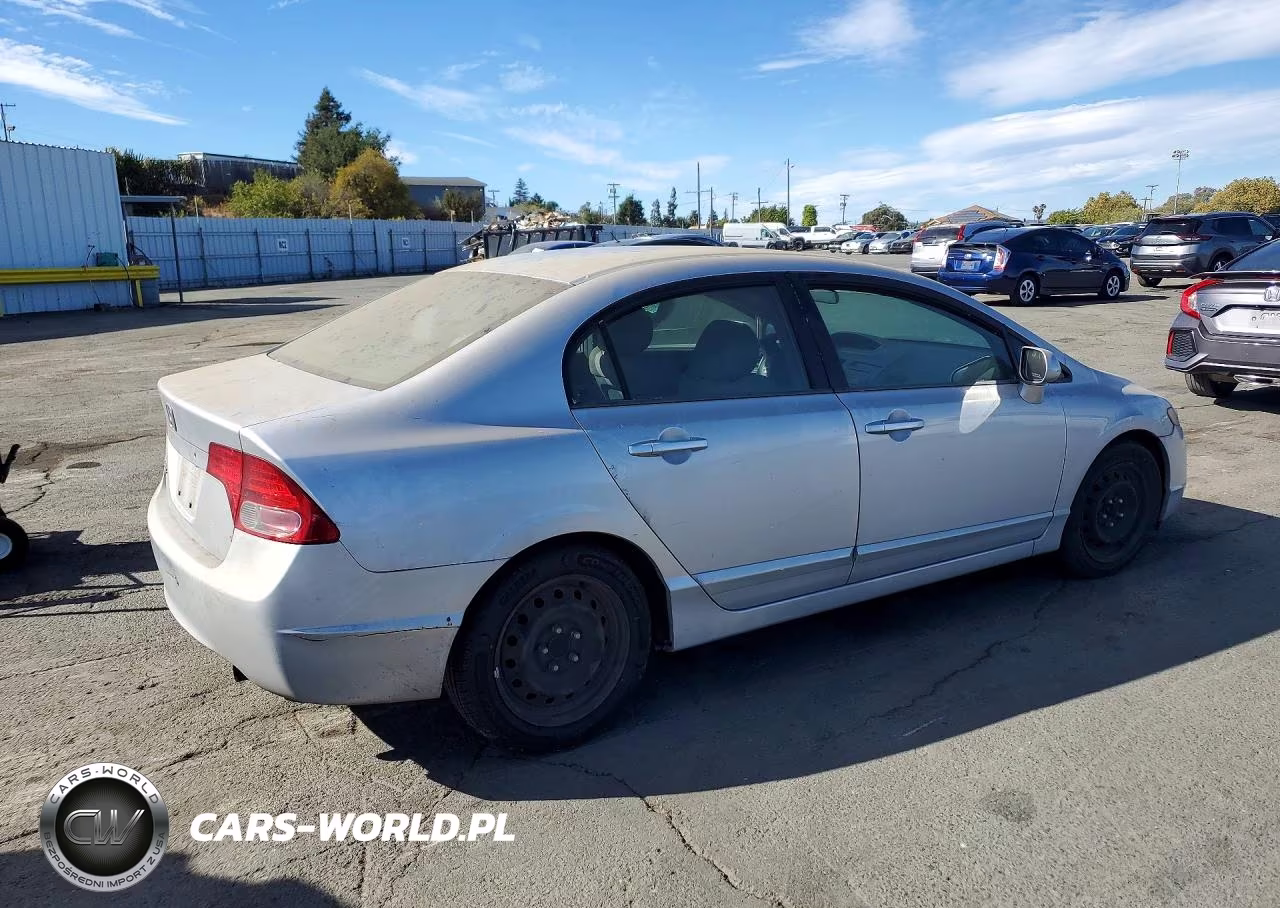 2007 Honda Civic Lx VIN:1HGFA15527L130177 - 3