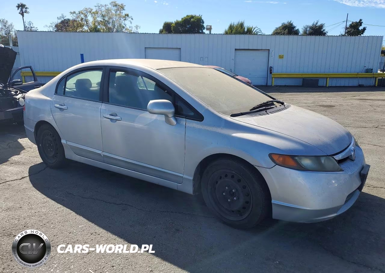 2007 Honda Civic Lx VIN:1HGFA15527L130177 - 4