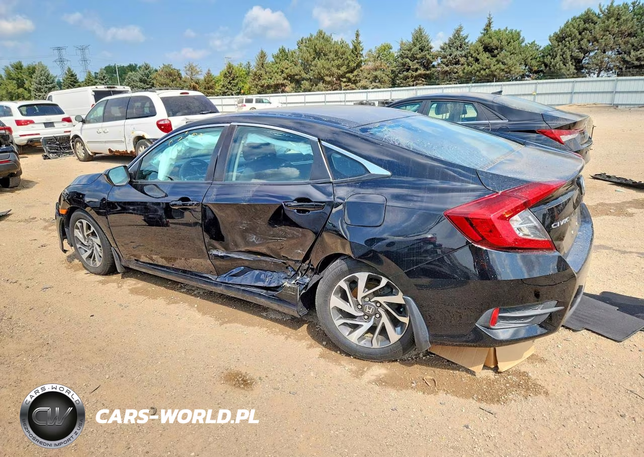 2016 Honda Civic Ex VIN:19XFC2F72GE016638 - 2