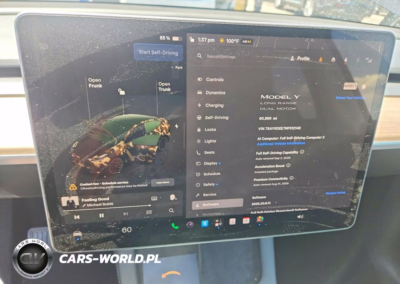 2022 Tesla Model Y VIN:7SAYGDEE7NF512148 - 9