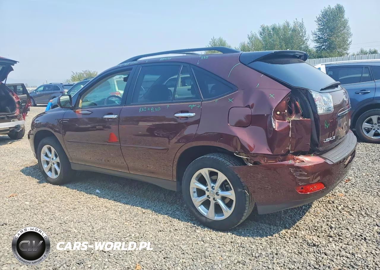 2008 Lexus Rx 350 VIN:JTJHK31U382853649 - 2