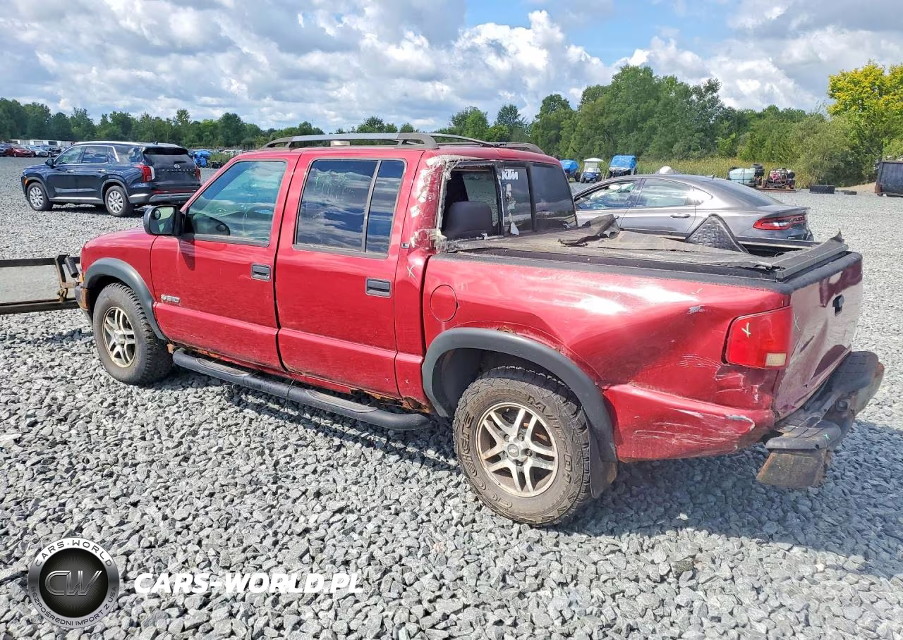 2004 Chevrolet S Truck S10 VIN:1GCDT13XX4K105386 - 2