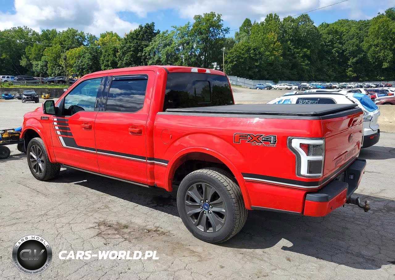 2018 Ford F150 Supercrew VIN:1FTEW1EG0JFB47708 - 2