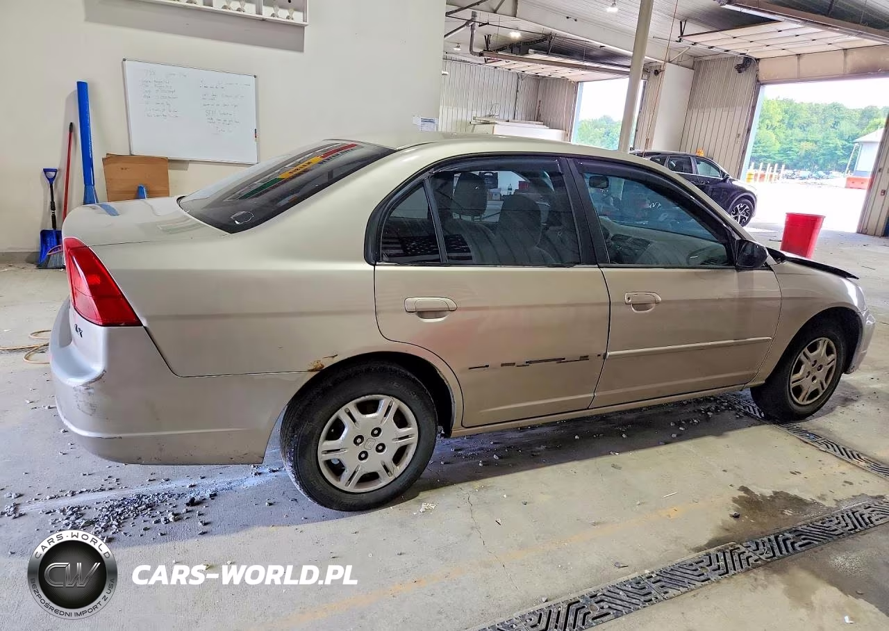 2002 Honda Civic Lx VIN:2HGES155X2H602995 - 3