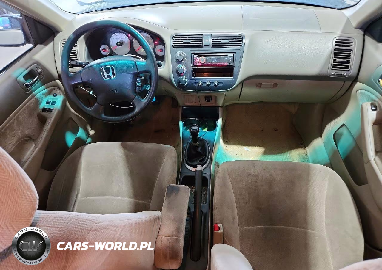 2002 Honda Civic Lx VIN:2HGES155X2H602995 - 8