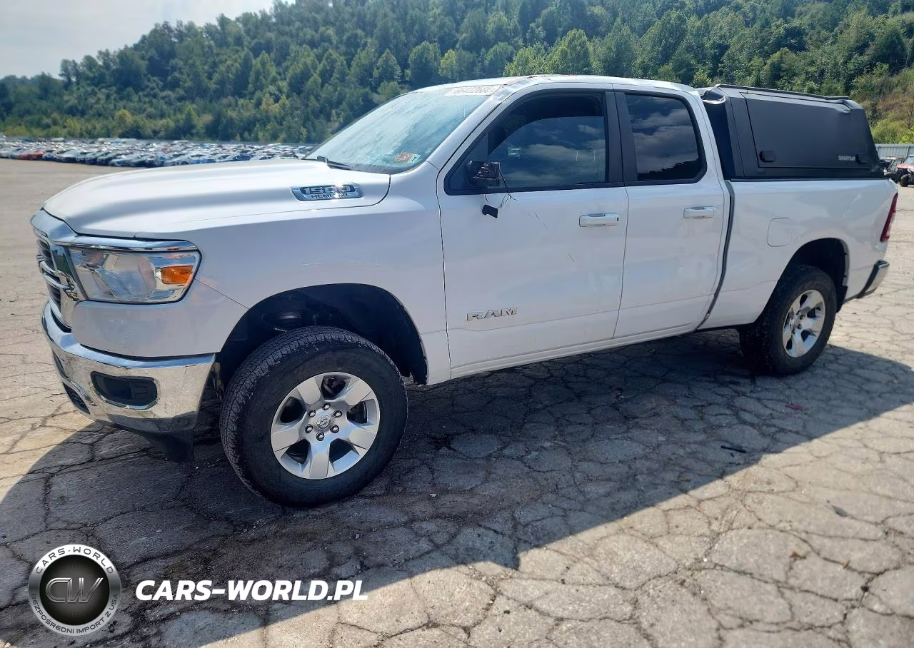 2021 Ram 1500 Big Horn-Lone Star VIN:1C6SRFBT8MN742753 - 1