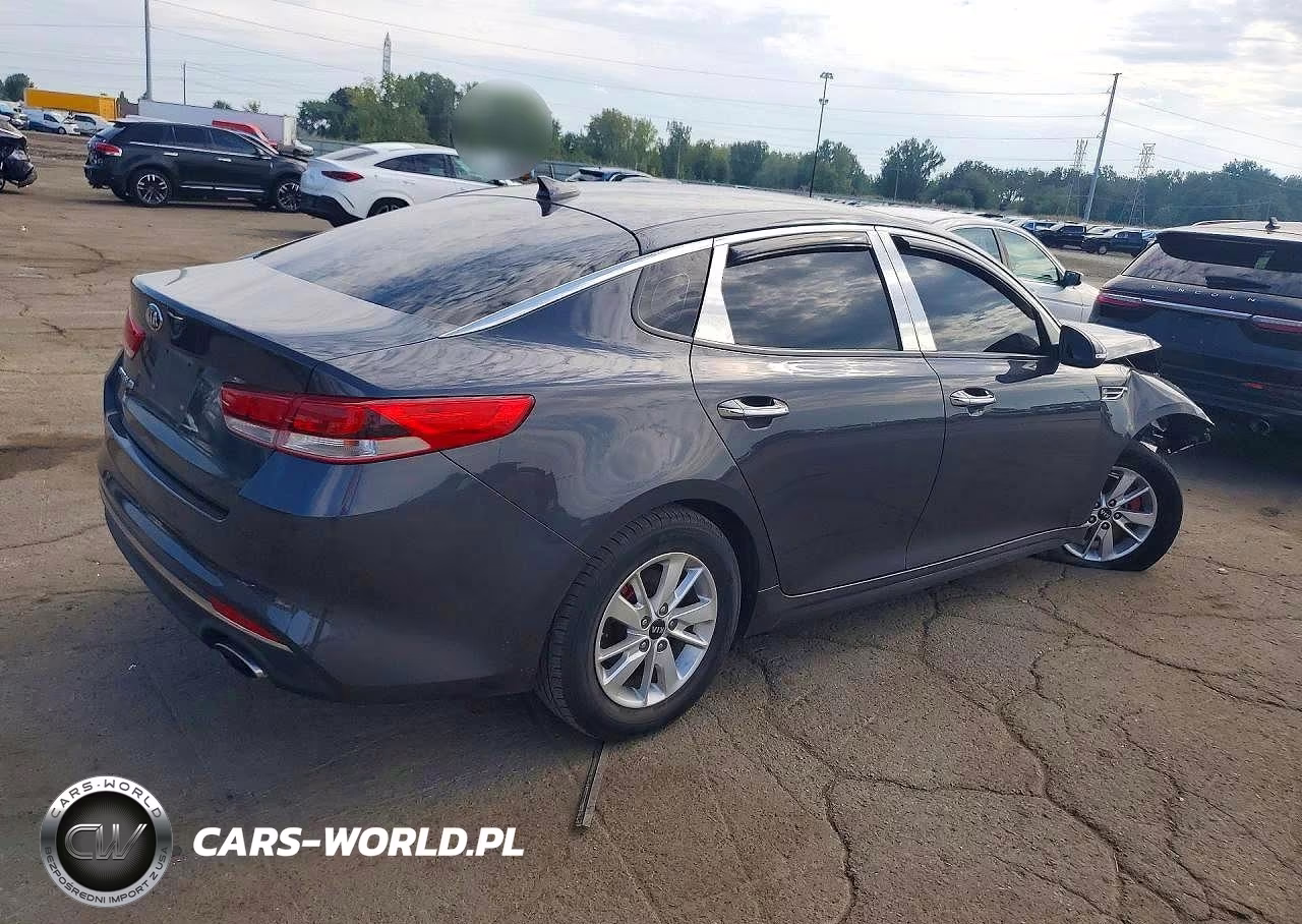 2017 Kia Optima Lx VIN:5XXGT4L38HG172158 - 3