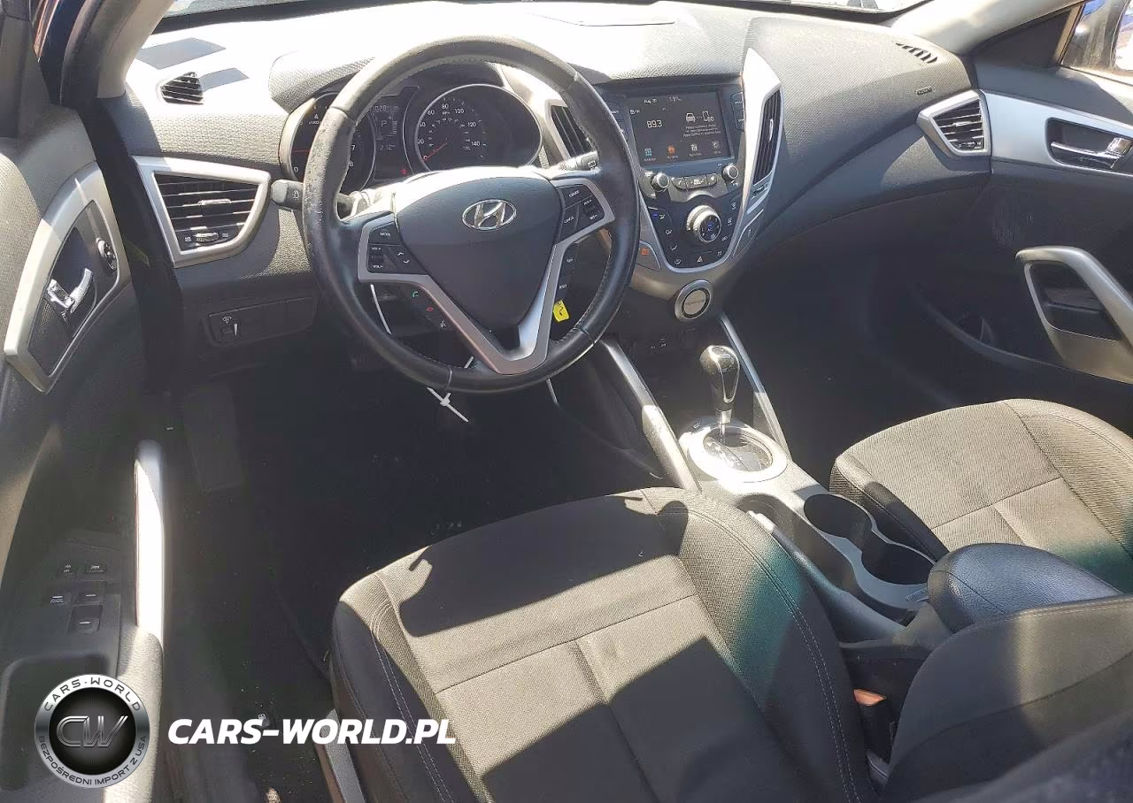 2017 Hyundai Veloster Base VIN:KMHTC6AD7HU309361 - 8