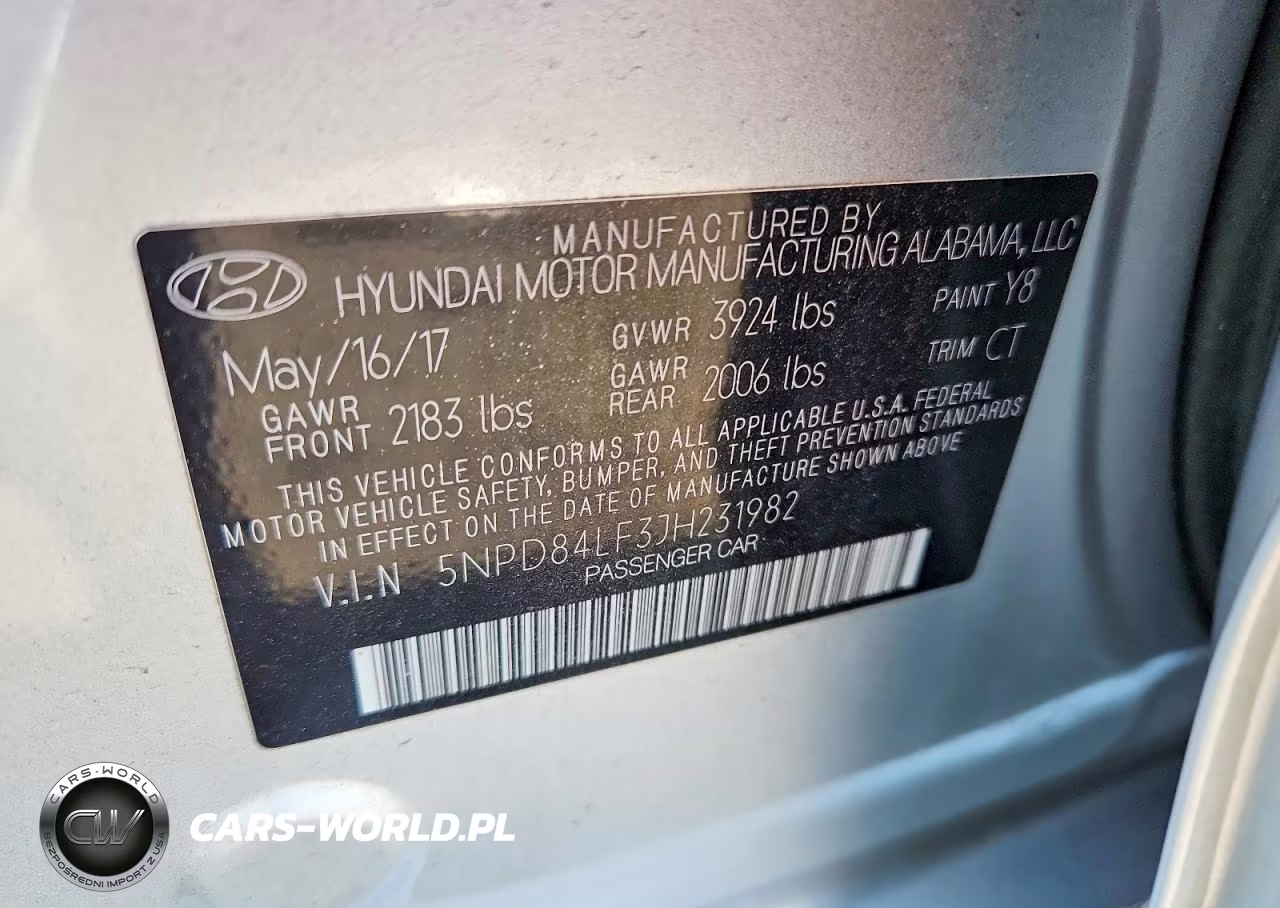 2018 Hyundai Elantra Sel VIN:5NPD84LF3JH231982 - 12