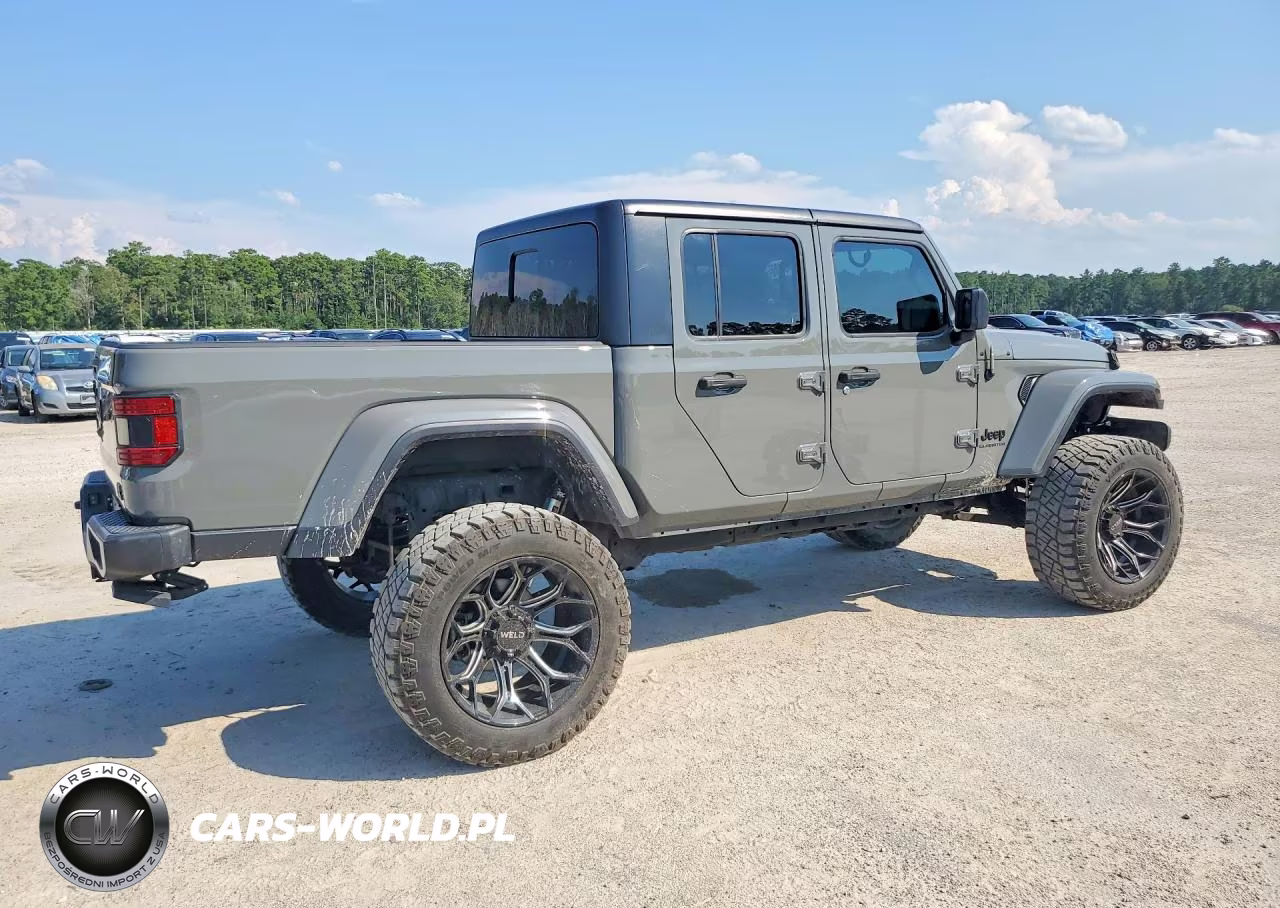 2021 Jeep Gladiator Sport S 4X4 VIN:1C6HJTAG1ML536240 - 3