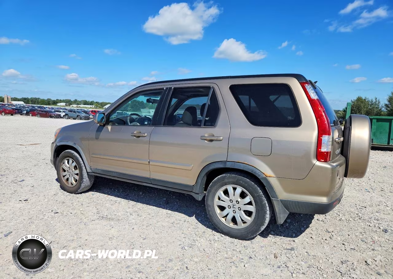 2005 Honda Cr-V Se VIN:JHLRD789X5C020062 - 2