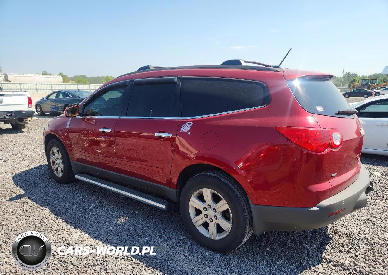 2012 Chevrolet Traverse Lt VIN:1GNKVJEDXCJ362838 - 2
