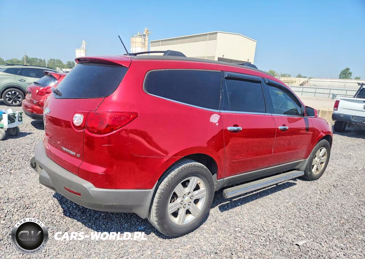 2012 Chevrolet Traverse Lt VIN:1GNKVJEDXCJ362838 - 3
