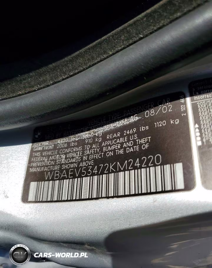 2002 BMW 330 I VIN:WBAEV53472KM24220 - 12