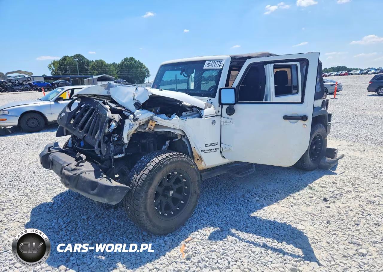 2015 Jeep Wrangler Unlimited Sport VIN:1C4BJWDG6FL620956 - 1
