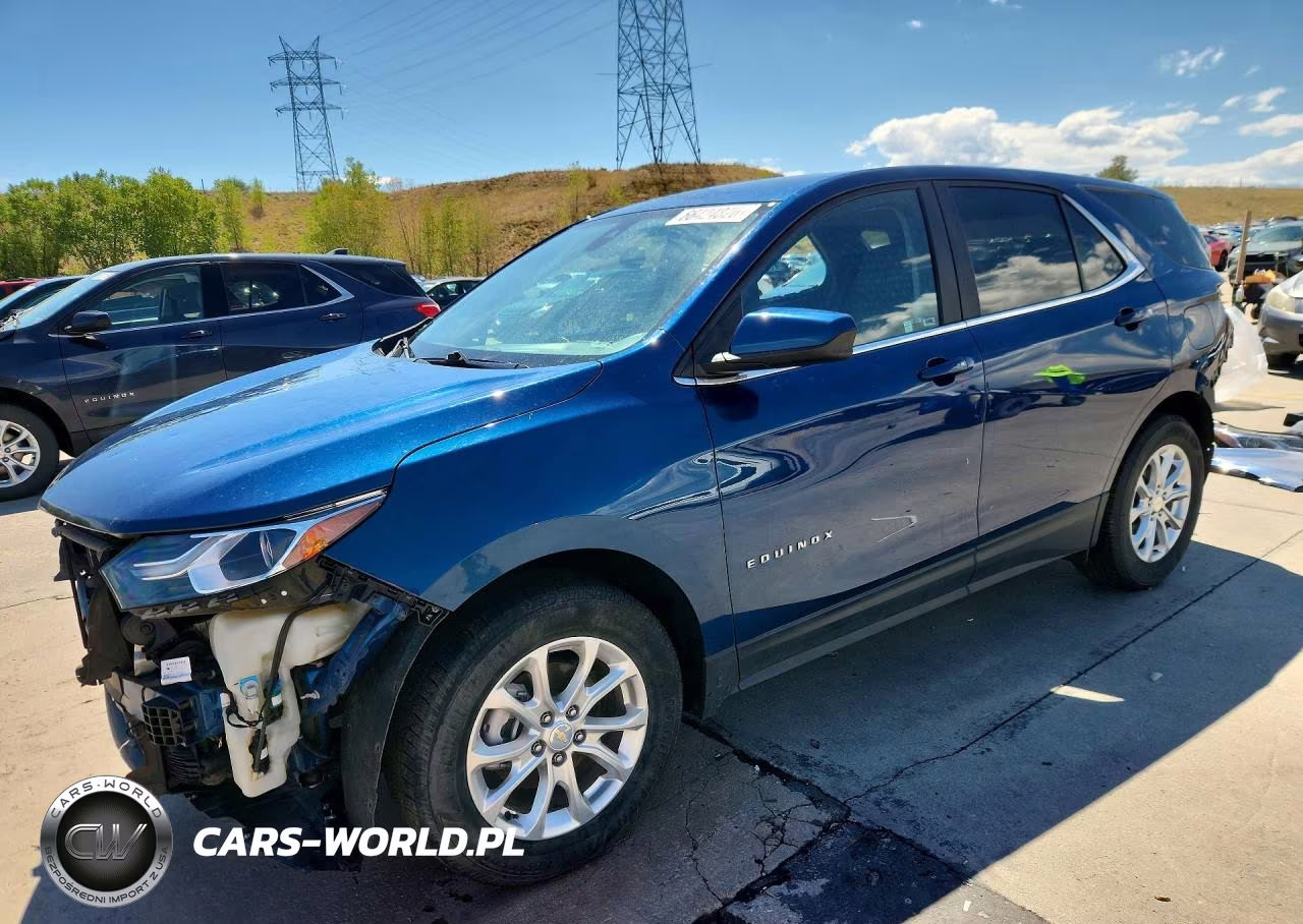 2021 Chevrolet Equinox Lt VIN:3GNAXKEV1ML400214 - 1