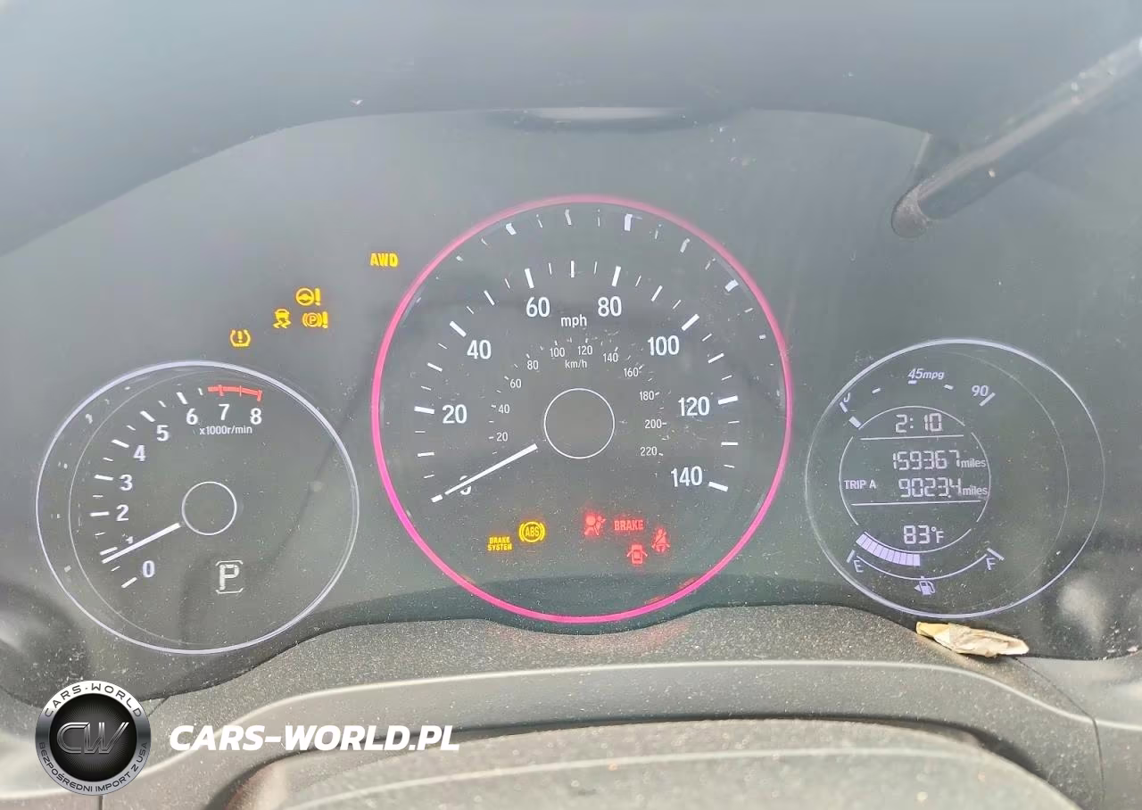 2020 Honda Hr-V Lx VIN:3CZRU6H34LM717249 - 9