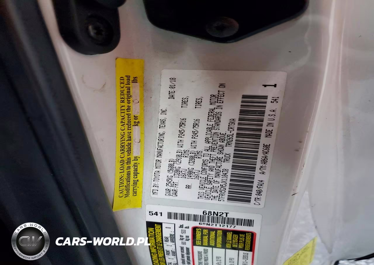 2018 Toyota Tacoma Sr VIN:5TFRX5GN5JX110438 - 13