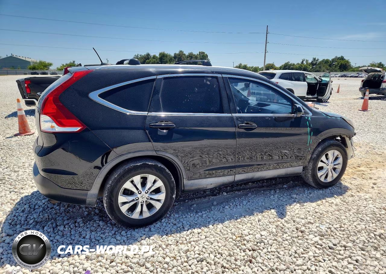 2014 Honda Cr-V Exl VIN:2HKRM3H70EH524919 - 3