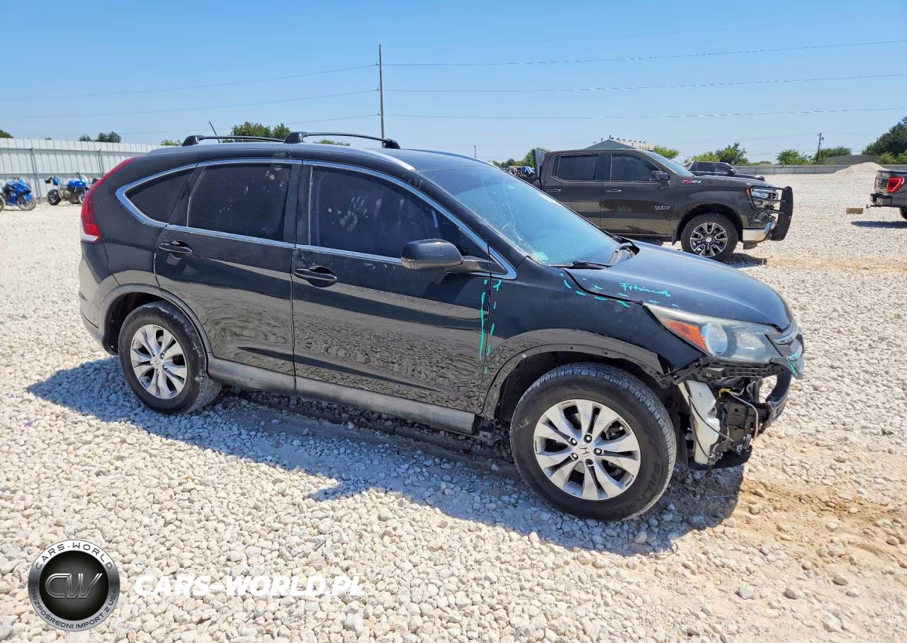 2014 Honda Cr-V Exl VIN:2HKRM3H70EH524919 - 4
