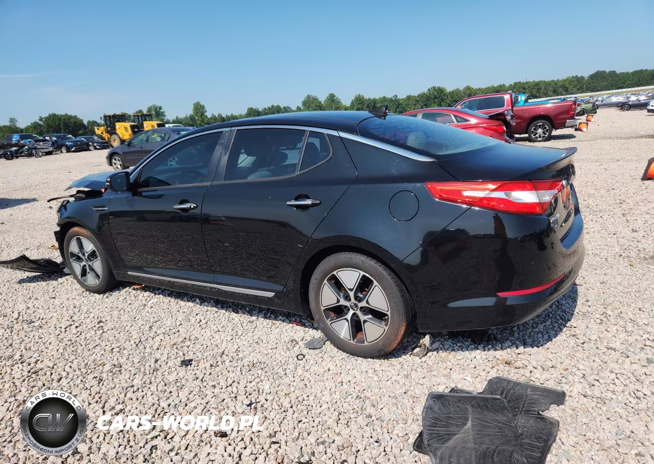 2012 Kia Optima Hybrid VIN:KNAGM4AD2C5031556 - 2