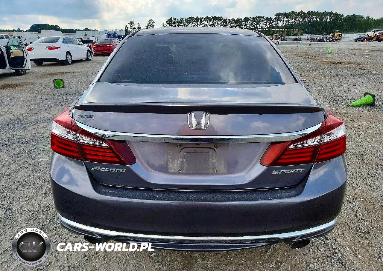 2016 Honda Accord Sport VIN:1HGCR2F54GA042906 - 6