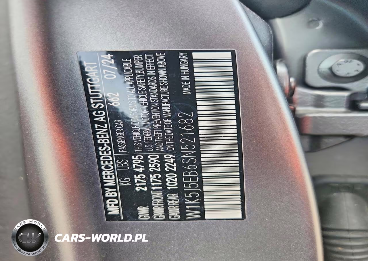 2025 Mercedes-Benz Cla Amg 45S 4Matic VIN:W1K5J5EB6SN521682 - 12