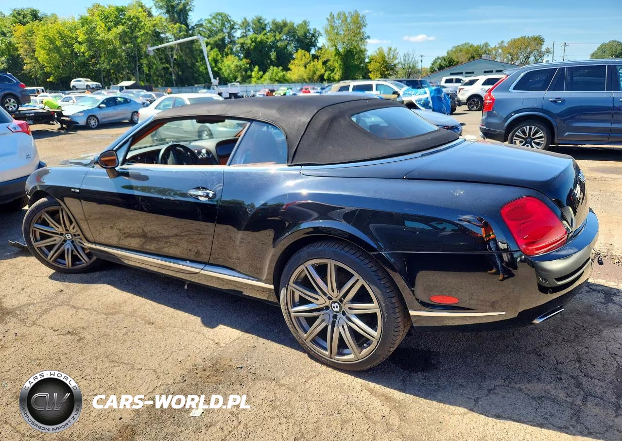 2008 Bentley Continental Gtc VIN:SCBDR33W38C055032 - 2