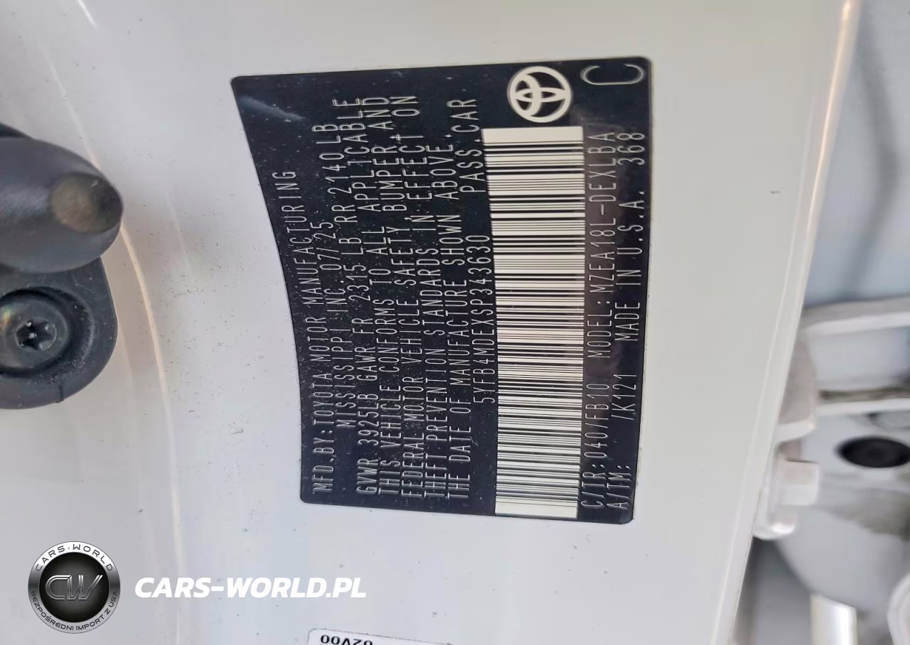2025 Toyota Corolla Le VIN:5YFB4MDEXSP343630 - 12